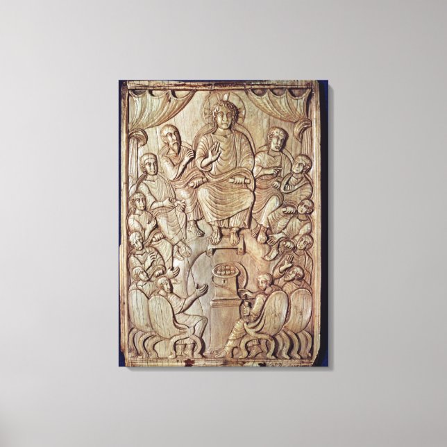 Christ with the Twelve Apostles Canvas Print (Front)