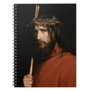 Christ with Thorns. Fine Art Gift  Spiral Notebook