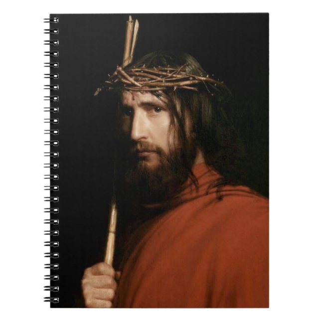 Christ with Thorns. Fine Art Gift  Spiral Notebook (Front)