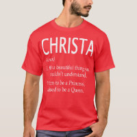 Christa Name Gift 125