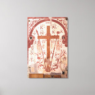 Christain Cross Artwork Canvas Print