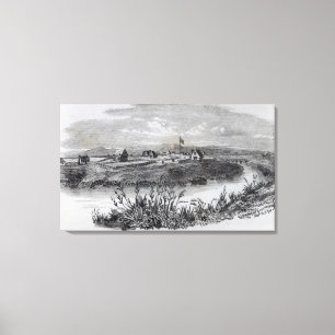 Christchurch, Canterbury Colony, New Zealand Canvas Print