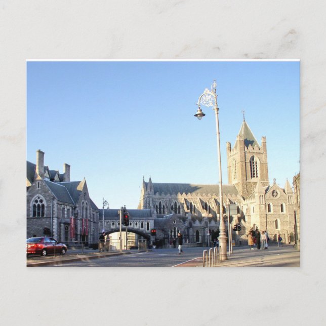 Christchurch Cathedral Dublin, Ireland Postcard (Front)