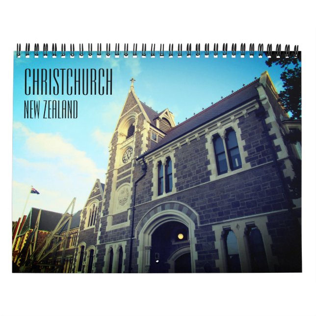 christchurch nz 2027 calendar (Cover)