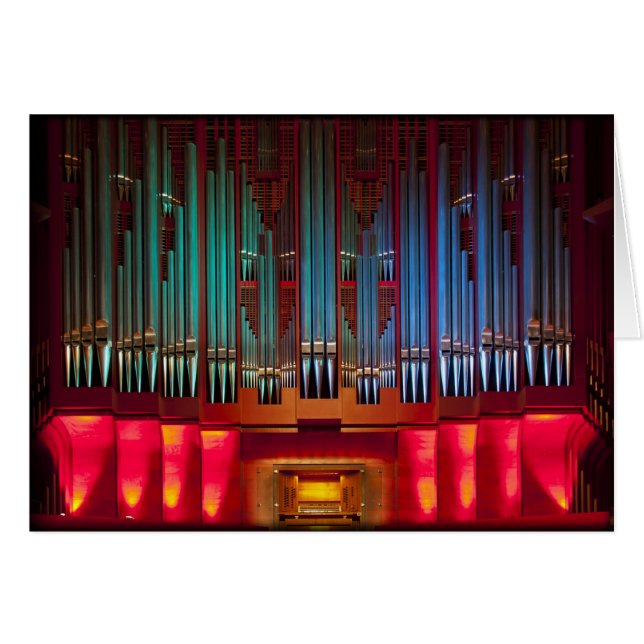 Christchurch Town Hall organ (Front Horizontal)