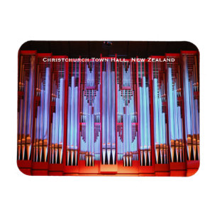 Christchurch Town Hall organ Magnet