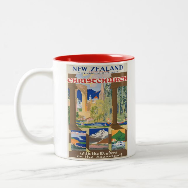 CHRISTCHURCH Two-Tone COFFEE MUG (Left)