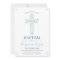 Christening, Baptism Invitation - Baby Boy Invite