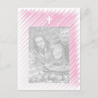 Christening/Baptism Invitation (Girl) Postcard