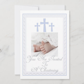 Christening/Baptism Son Invitation