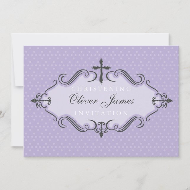 CHRISTENING INVITES :: viva 6L (Front)