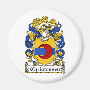 Christensen Family Crest Magnet