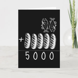 Christian 2 Fishes 5 Breads 5000 Against Card