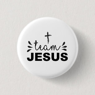 Christian 3 Cm Round Badge