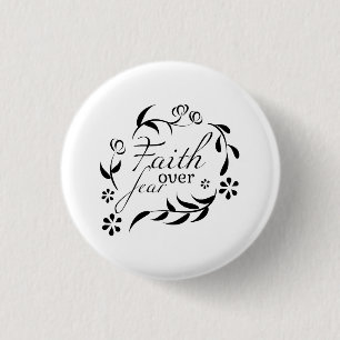 Christian 3 Cm Round Badge