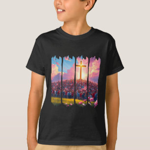 Christian 4th Of July Patriotic Religious Jesus Cr T-Shirt