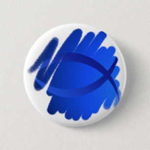 Christian 6 Cm Round Badge