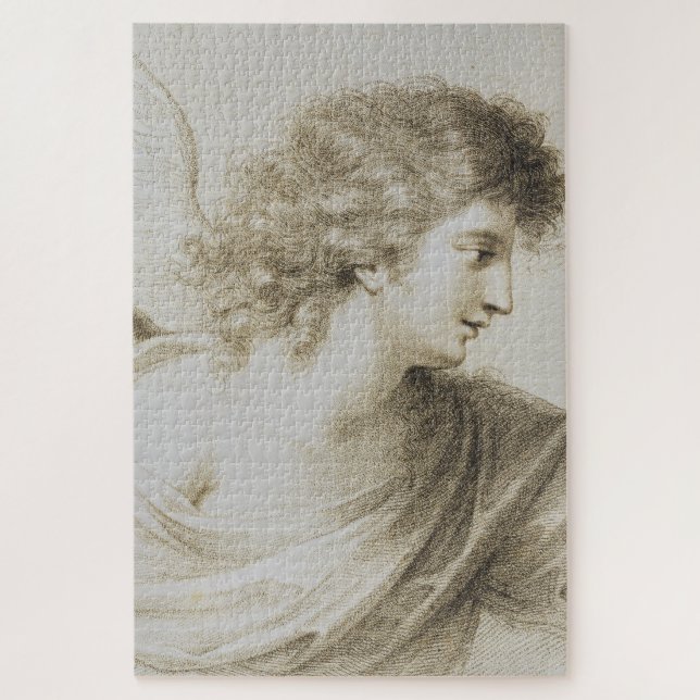 Christian angel by Francesco Bartolozzi Jigsaw Puzzle (Vertical)