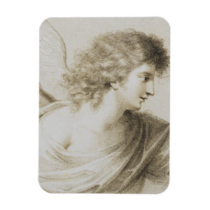 Christian angel by Francesco Bartolozzi Magnet