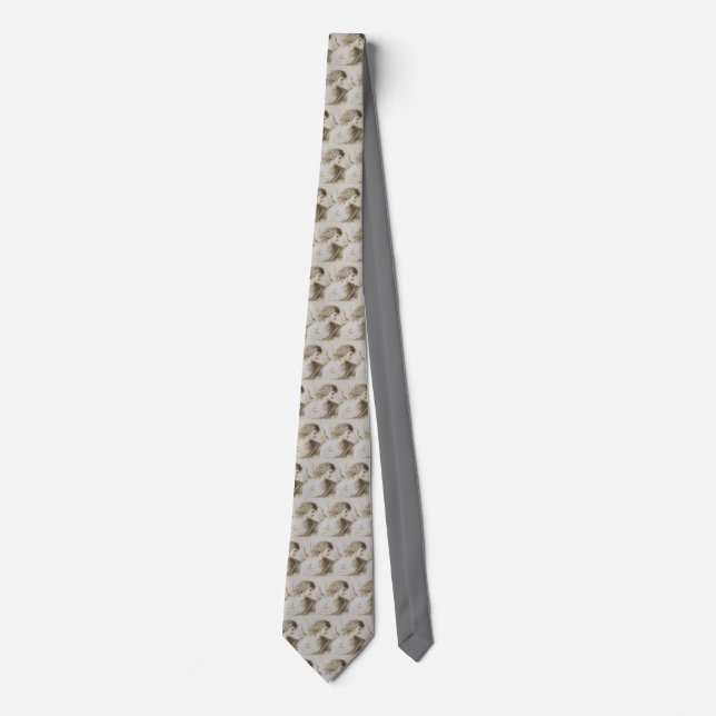 Christian angel by Francesco Bartolozzi Tie (Front)