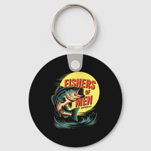 Christian Angler Fishers Of Men Matthew 4 19 Verse Key Ring