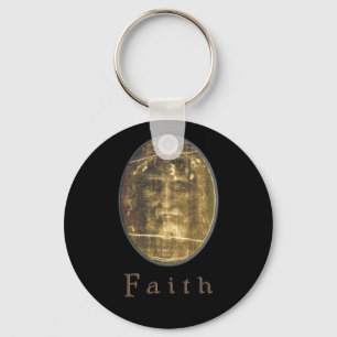 Christian art key ring