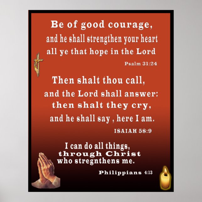 Christian art poster (Front)