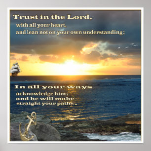 Christian art poster