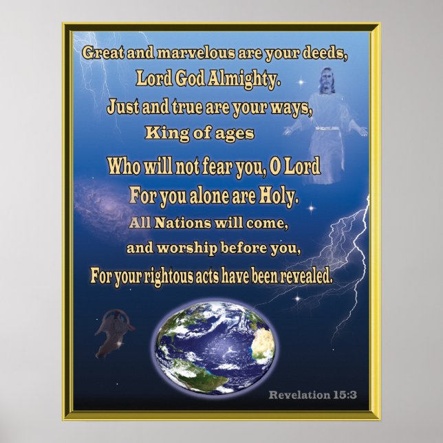 Christian art poster (Front)