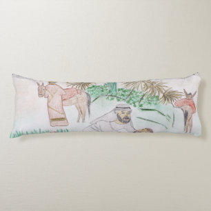 Christian Artwork The good Samaritan Body Cushion