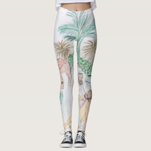 Christian Artwork The good Samaritan Leggings