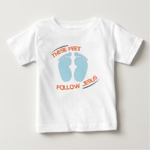 Christian baby t-shirt: Follow Jesus T-Shirt