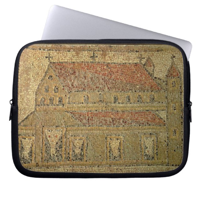 Christian basilica, mosaic pavement, Roman period, Laptop Sleeve (Front)