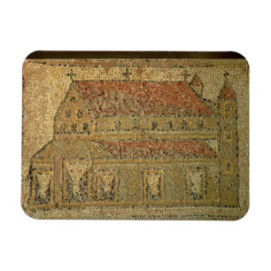 Christian basilica, mosaic pavement, Roman period, Magnet