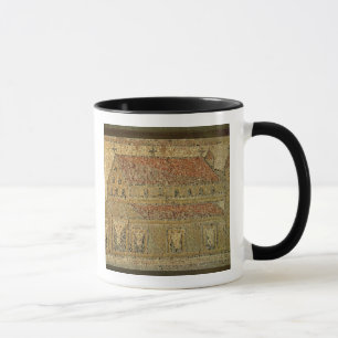 Christian basilica, mosaic pavement, Roman period, Mug