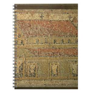 Christian basilica, mosaic pavement, Roman period, Spiral Notebook