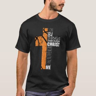 Christian Basketball Gifts Teen Boys Men Religious T-Shirt