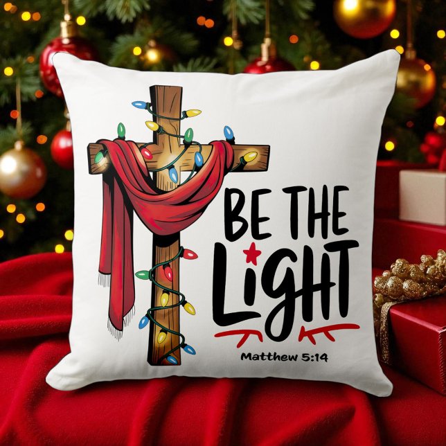 Christian - Be the Light - Christmas Cushion (Creator Uploaded)