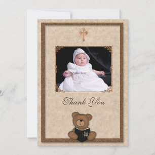 Christian Bear Photo Card