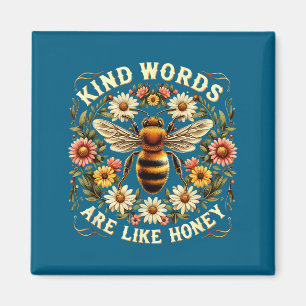 Christian Bee Kind Words Are Like Honey Religous C Magnet