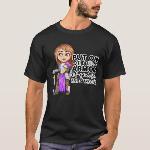 Christian Bible Motivation Armour of God Ephesians T-Shirt