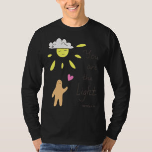 Christian Bible Quote Matthew 514 You Are The Li T-Shirt