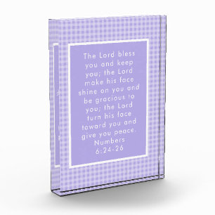 Christian Bible Verse Art Photo Block