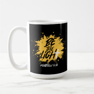 Christian Bible Verse Be The Light Matthew 5:14 Coffee Mug