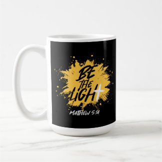 Christian Bible Verse Be The Light Matthew 5:14 Coffee Mug