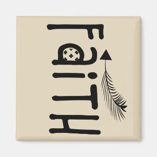 Christian Bible Verse Faith Up Arrow Magnet