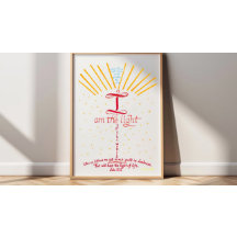 Christian Bible Verse Jesus John 8 12