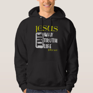 Christian Bible Verse John 146 1 Hoodie