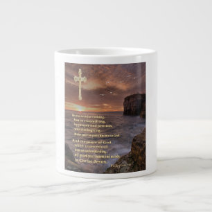 Christian Bible verse Large Coffee Mug