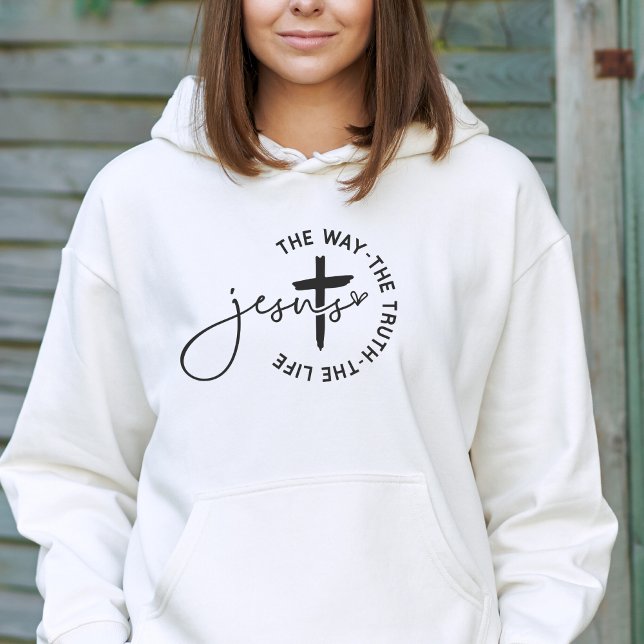 Christian Bible Verse Scripture Cross Hoodie (Creator Uploaded)